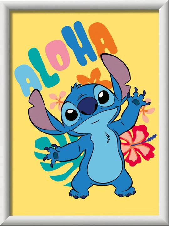 Actual product image Ravensburger Painting by numbers - Disney Stitch