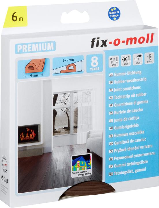Actual product image Fix-o-moll P profile rubber seal