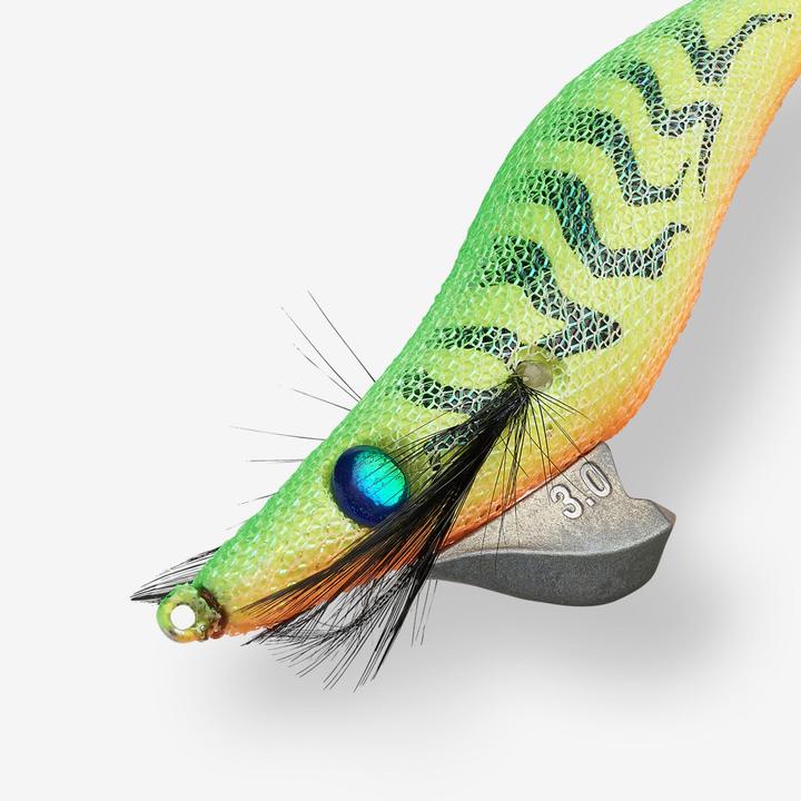 Produktbild Caperlan Shallow Sinking Jig for Cuttlefish and Squid fishing EBIKA 3.0/120 Firetiger (12 cm)