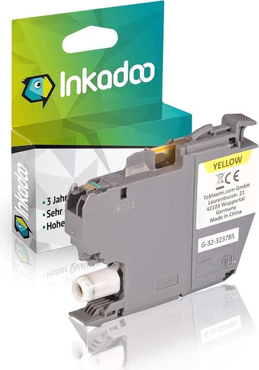 Actual product image Inkadoo Compatible ink cartridge as replacement for Brother LC-3217 suitable for Brother MFC-J 5330 MFC-J (Y)