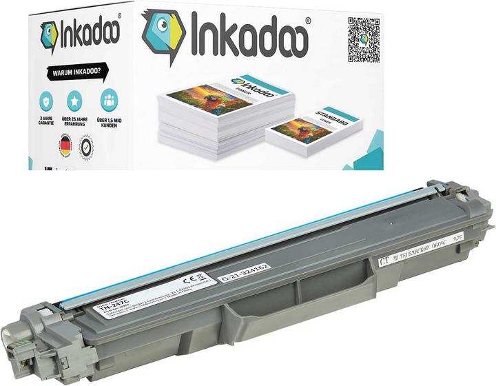 Immagine prodotto Inkadoo Toner compatibile per Brother TN243, TN247 (C)