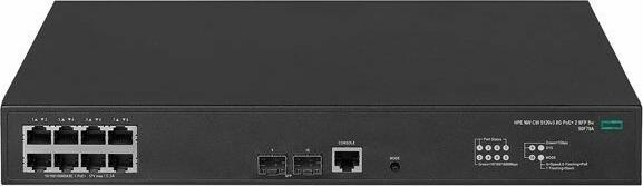 HPE E Networking Comware 3 PoE, 2 SFP+, Campus, Switch CH en (8 Ports)