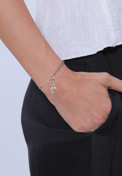 Image du produit Elli Charm Clé de sol Musique Mélodie 925 argent sterling (Argent sterling 925)