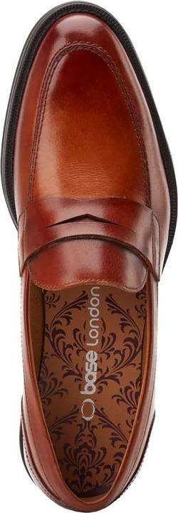 Actual product image Base London Mens Kennedy Leather Loafers (44)