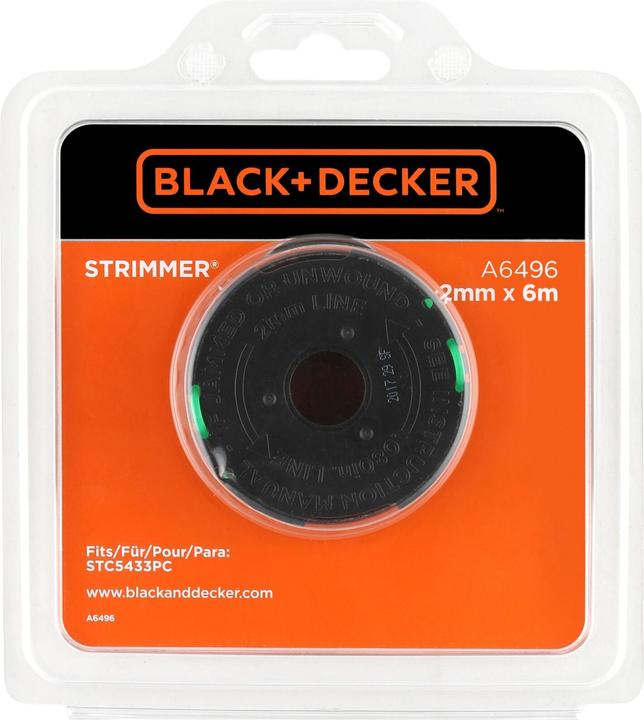 Immagine prodotto Black & Decker Dualvolt Powercommand (Pioniere delle erbacce, Lenza per tagliabordi + rocchetto di lenza)