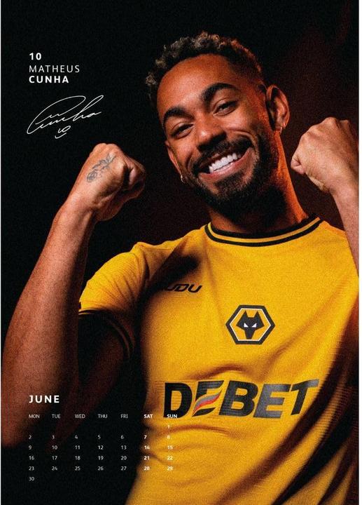 Produktbild Wolverhampton Wanderers FC Wandkalender 2025 A3 (A3, Deutsch)