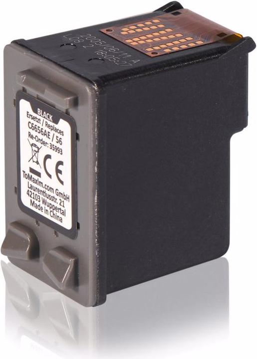 Produktbild Inkadoo kompatible Druckerpatrone als Ersatz für HP C6656AE / 56 passend für HP DeskJet 450 DeskJet 5100 (BK)