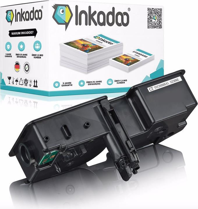 Image du produit Inkadoo Toner compatible en remplacement de Kyocera TK-5240 compatible avec Kyocera ECOSYS M 5526 cdn (C)