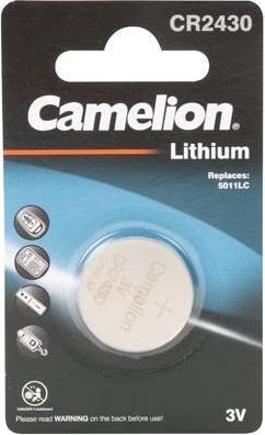 Produktbild Pilha LITHIUM 2430 V - 3,0 mAh 280 (1 St. / Blisterverpackung) (1 Stk., CR2430, 280 mAh)