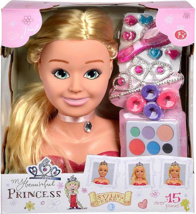 Image du produit Simba Tête de maquillage et de coiffure princesse