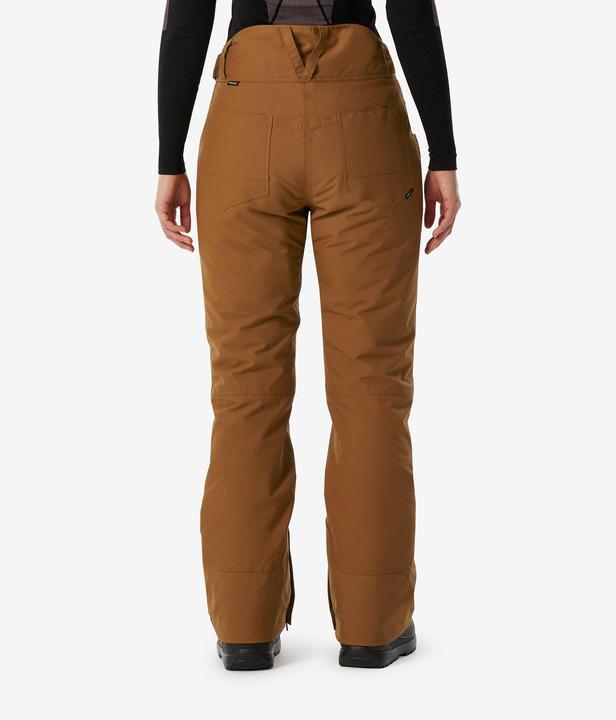 Produktbild Dreamscape Snowboardhose Skihose Damen - SNB 500 camel (36)