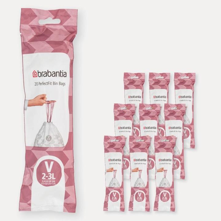Actual product image Brabantia PerfectFit Bags (200 x, 3 l)
