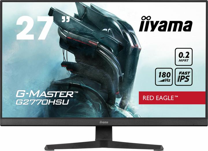 Produktbild iiyama 27IN G-MASTER RED EAGLE FAST IPS 1920X1080 180HZ AND 0.2MS MP (1920 x 1080 Pixel, 27")