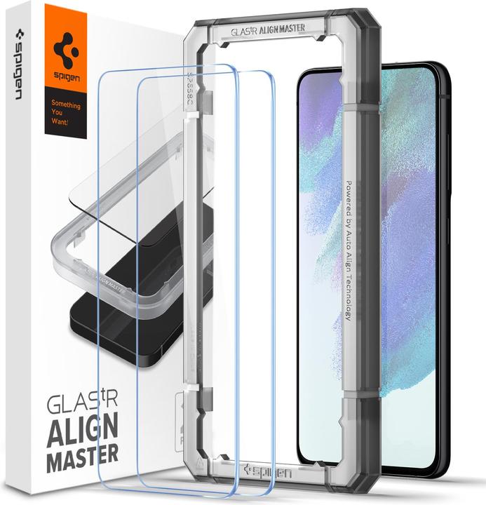 Spigen ALM Glas.Tr Samsung S21 FE 2szt. szkło hartowane AGL03088 (2 Stück, Samsung Galaxy S21 FE)