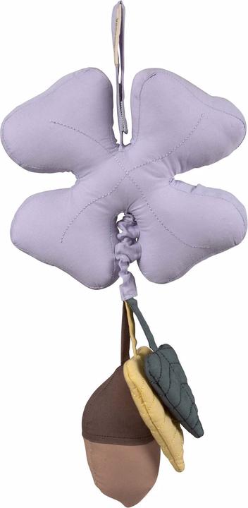 Filibabba Jouets d'activité - Cloverleafed Mobile musical - Fresh Violet