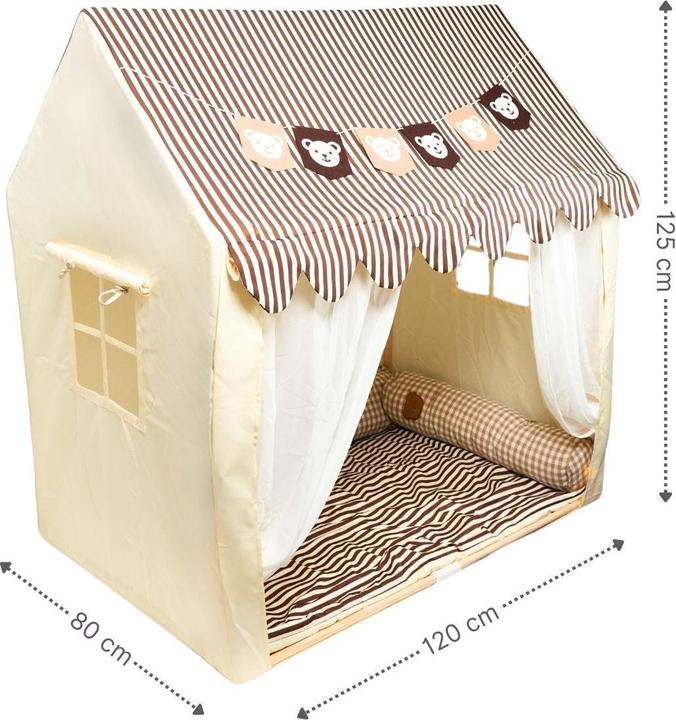 Immagine prodotto Hermex Tenda per bambini tenda per bambini tenda per bambini casa accogliente capanna gioco tenda gioco