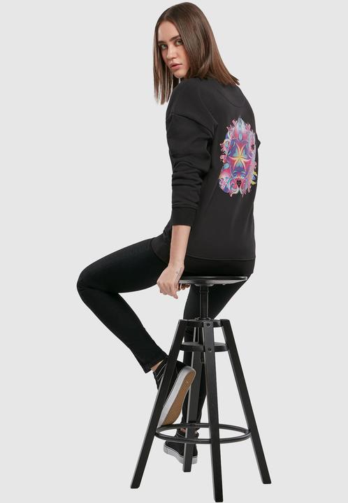 Actual product image Merchcode Ladies Psychadelic Mandala Crewneck (S)