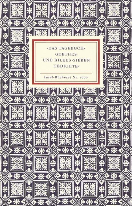 Immagine prodotto Il "Diario" di Goethe e le "Sette poesie" di Rilke