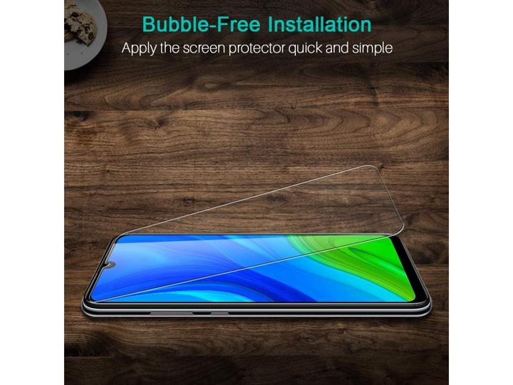 Actual product image Screenguard Huawei P Smart 2020 bulletproof glass protective film Case Friendly Design (1 Piece, Huawei P Smart (2020))