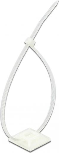 Actual product image Delock Cable tie holder (Plastic cable ties, 25 mm, 10 pcs.)