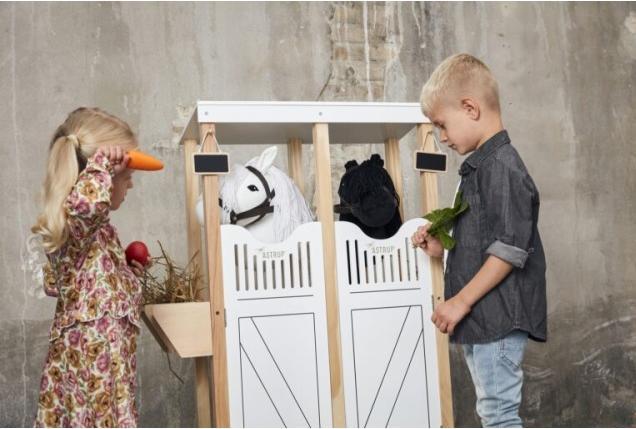 Produktbild Astrup Steckenpferd Hobby Horse - weiss
