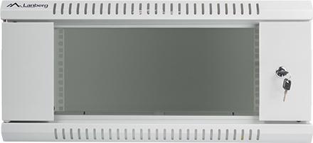 Immagine prodotto Lanberg Scaffale a muro 19 " 4HE 600x600mm grigio (4 HE, Rack da 19 pollici)