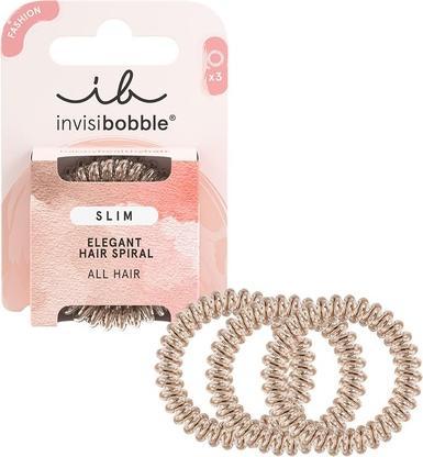 Image du produit Invisibobble Cheveux élastiques Slim Of Bronze and Beads 3 pcs (Élastiques à cheveux)