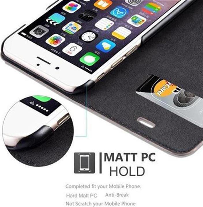 Actual product image Cadorabo Book Invisible Magnet Cover (Apple iPhone 6)