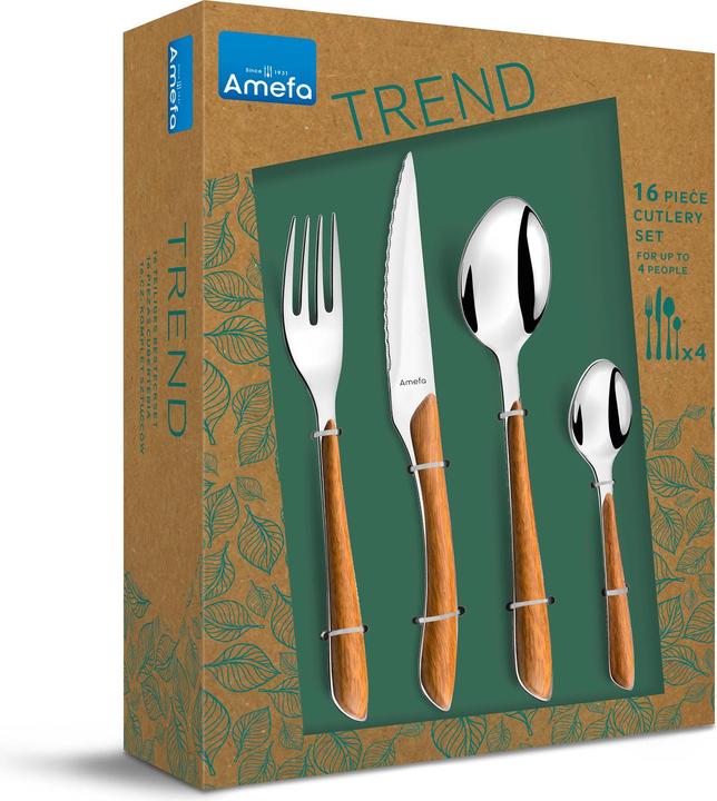 Actual product image Amefa Amora (16 Piece, Cutlery set)