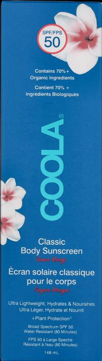 Actual product image Coola Suncare Classic (Sun lotion, SPF 50, 148 ml, 148 g)