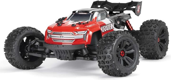 Image du produit Arrma Monster Truck Kraton 4x4 4S V2 BLX Rouge, ARTR, 1:10 (RTR Prêt à fonctionner)