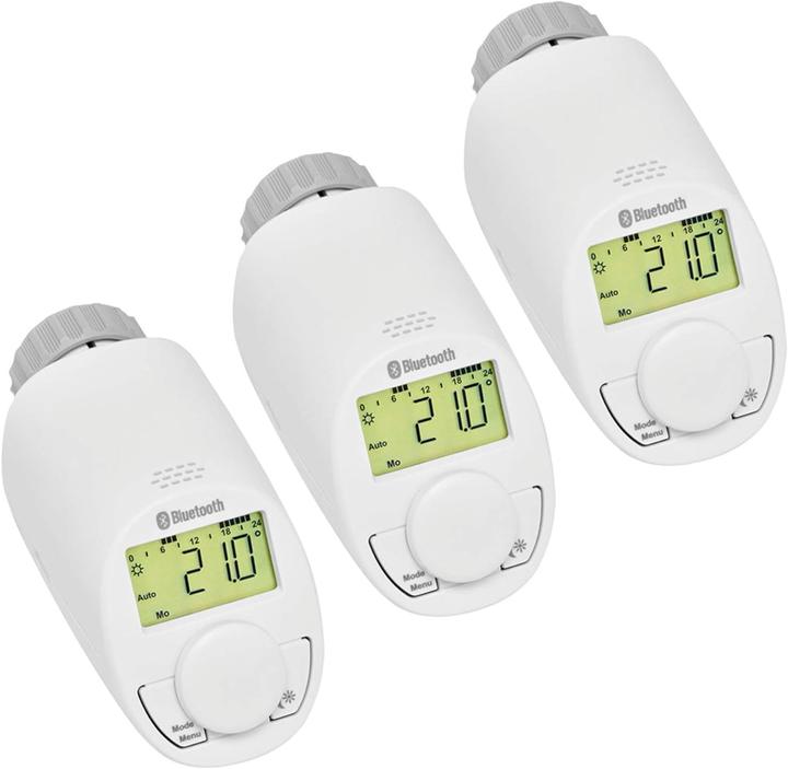 Image du produit Eqiva Lot de 3 thermostats de radiateur