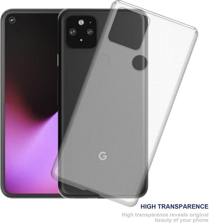 Actual product image Cadorabo TPU Ultra Slim AIR Cover (Google Pixel 5)