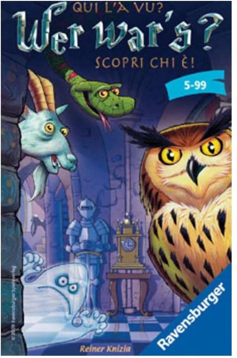 Actual product image Ravensburger Who did it? (German, French, Italian)