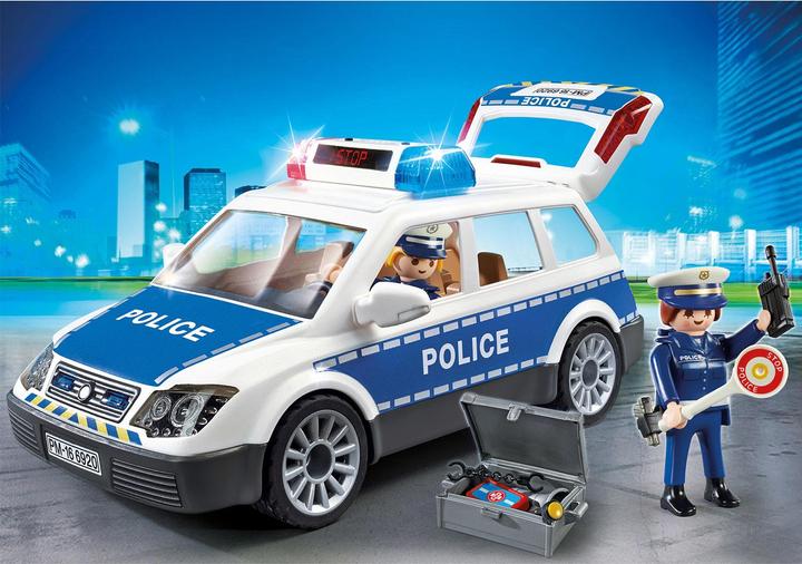 Produktbild Playmobil Police Einsatzwagen (6920, Playmobil City Action)