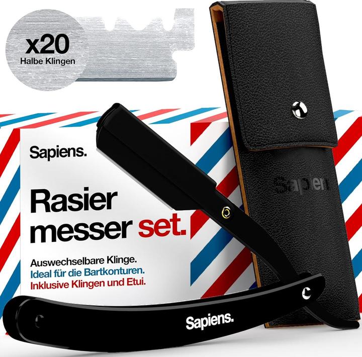 Actual product image Sapiens Barbershop razor set