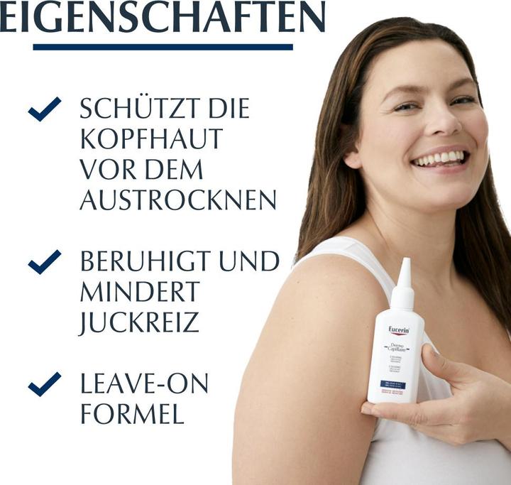 Actual product image Eucerin DermoCapillaire soothing urea tincture (100 ml)