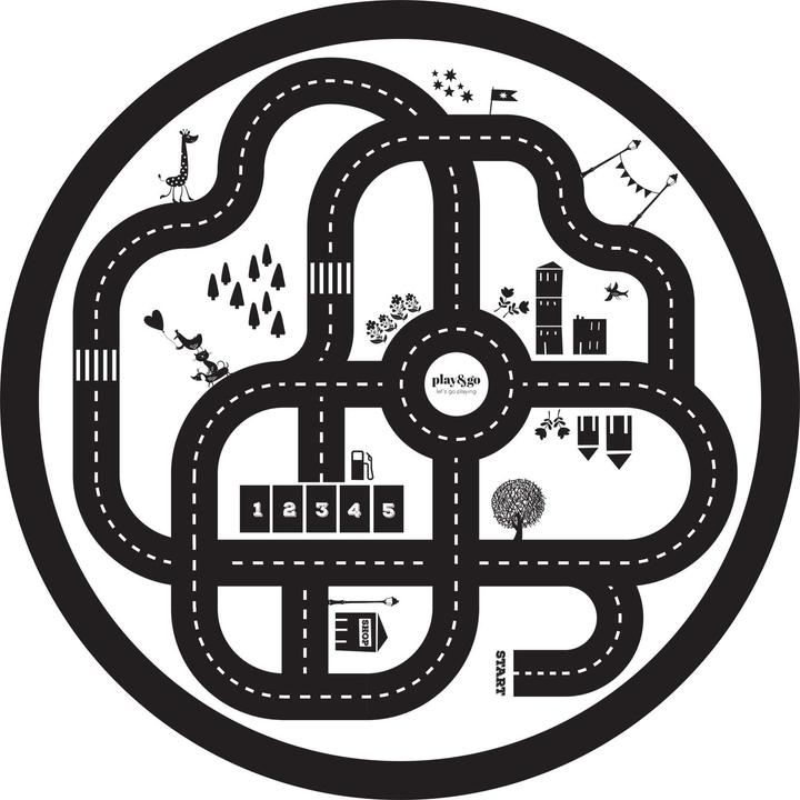 Image du produit play&go feuille de route (140 x 140 cm)