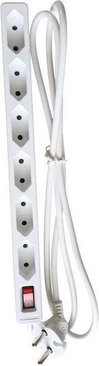 Image du produit As - Schwabe Bloc multiprise 6 prises avec interrupteur (6 x, CEE 7/16, 1.40 m)
