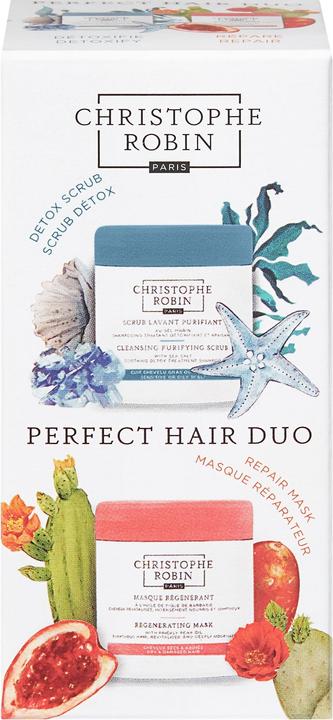 Produktbild Christophe Robin Perfect Hair Duo (40 ml, Flüssiges Shampoo)