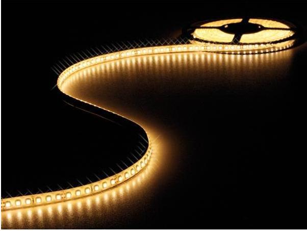 Actual product image Velleman FLEXIBLE LED STRIP - WARM WHITE - 600 LEDs - 5 m - 24 V (Neutral White, 500 cm, Indoor)