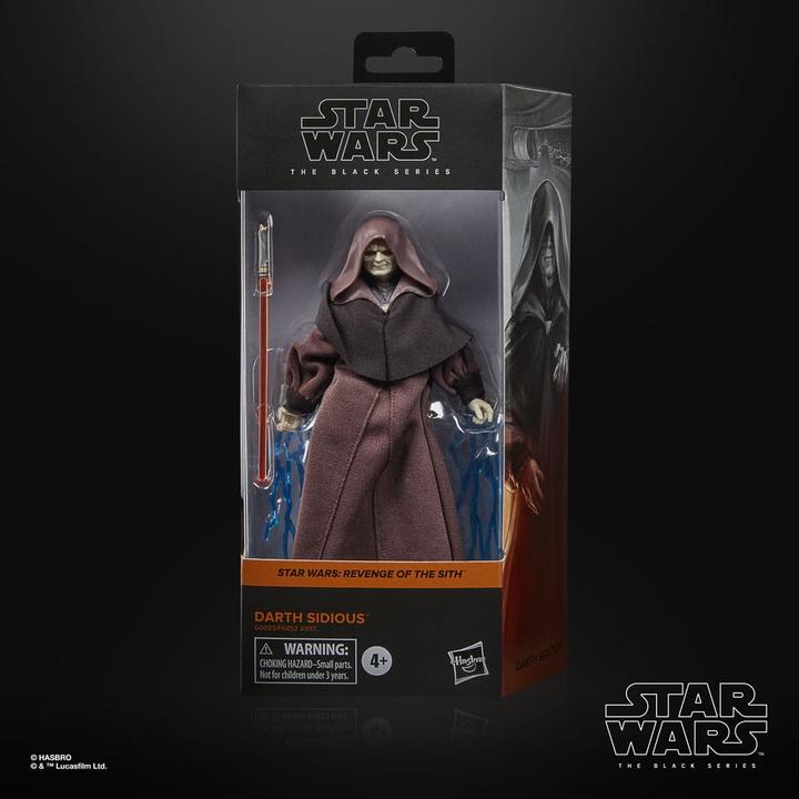 Immagine prodotto Hasbro Star Wars Episodio III Serie Nera Darth Sidious