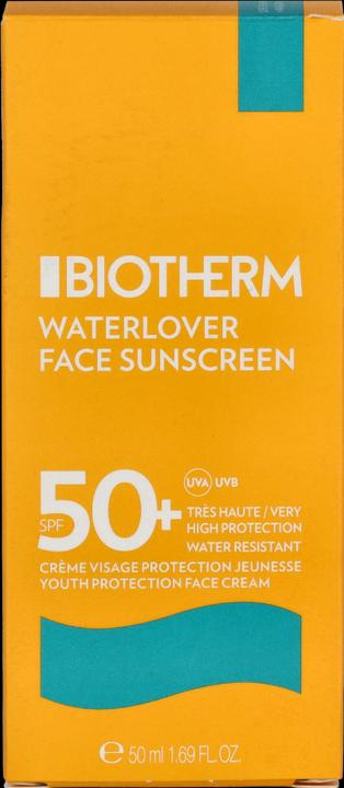 Produktbild Biotherm Waterlover (Sonnencreme Gesicht, SPF 50+, 50 ml, 68 g)