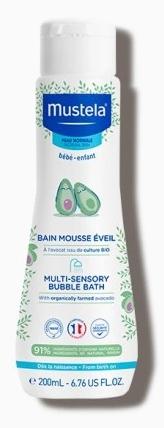 Actual product image Mustela Multi-sensory bubble bath