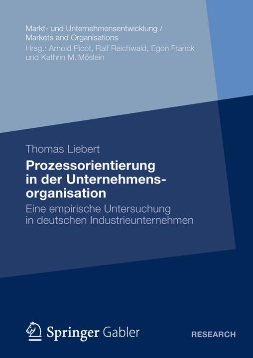 Immagine prodotto Prozessorientierung in der Unternehmensorganisation (Tedesco, Thomas Liebert, 2012)