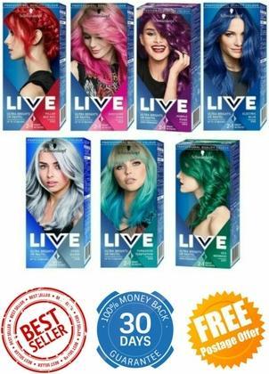 Actual product image Schwarzkopf Live Urban Metallic Hair Dye U72 Dusty Silver (U72 Dusty Silver)