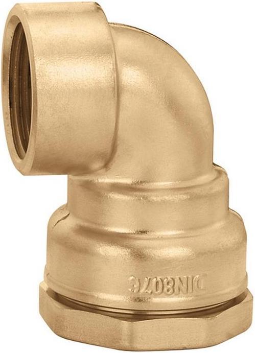 Caleffi Winkelverschraubung 868 Messing 40 x 1 1/4" IG