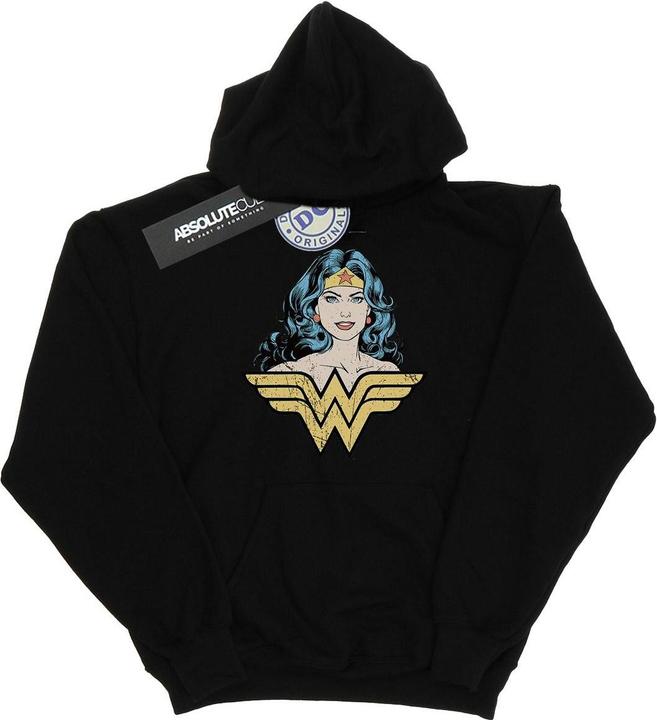 Actual product image Girls Wonder Woman Gaze Hoodie (116)