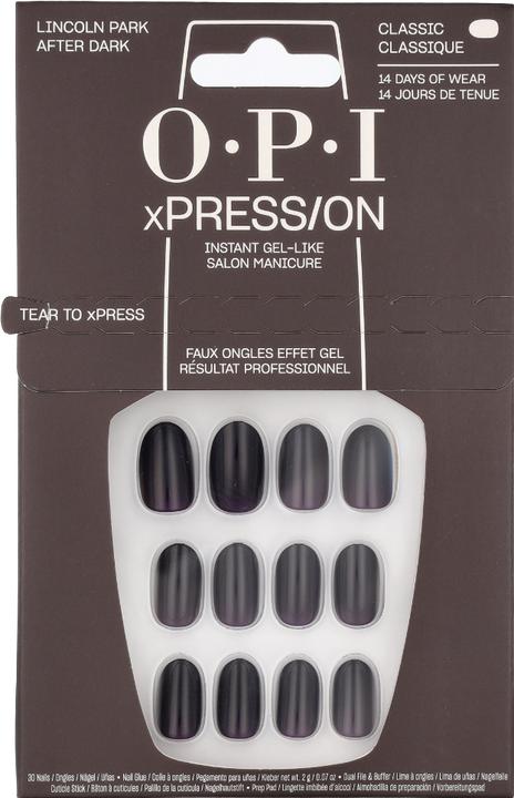 Actual product image OPI Xpress/On Nail Art (Artificial nails, Violet)