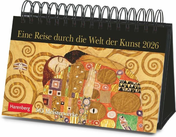Produktbild Harenberg Eine Reise durch die Welt der Kunst Premiumkalender 2026 - 365 Meisterwerke (23 x 17 cm, Deutsch)